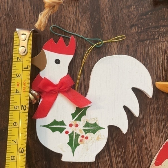 Christmas on the Farm Vintage animal ornaments 12 - Picture 8 of 14